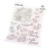 Cozy Blooms stamp